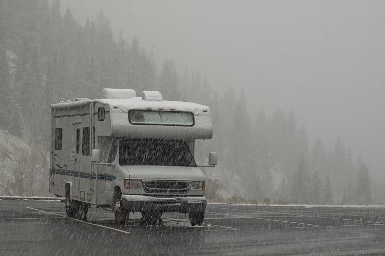 HOW DO YOU TRAVEL IN AN RV IN THE WINTER?