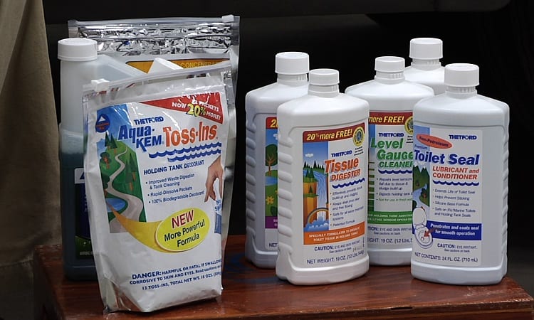 What Are RV Toilet Chemicals?