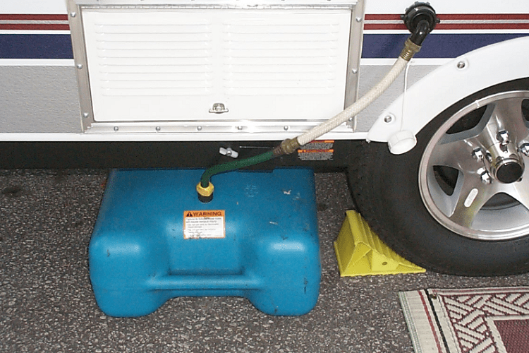 CAN I DUMP RV GRAY WATER ON THE GROUND?